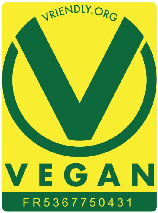 Label vegan du Petit Frais à l'Ail