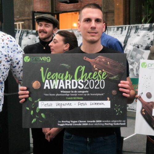 Petit Lorrain lauréat du ProVeg Vegan Cheese Award