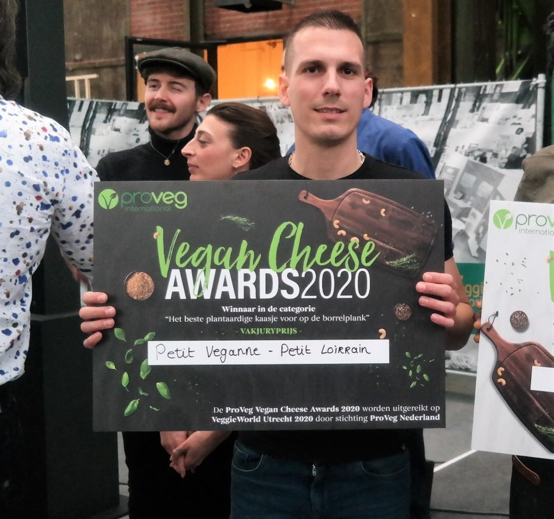 Petit Lorrain lauréat du ProVeg Vegan Cheese Award