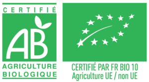 label certifying that the product is certified organic